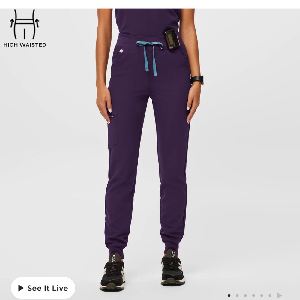 High Waisted Zamora Jogger Scrub Pants™ with